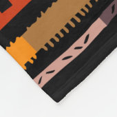 継ぎ目のない華美蓮の花アーヴ フリースブランケット (角)