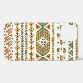継ぎ目のない部族の民族パターン3 Case-Mate iPhoneケース (裏面 (横))