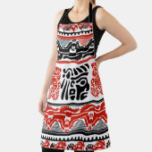 継ぎ目のない部族の民族パターン5 エプロン (インサイチュ)