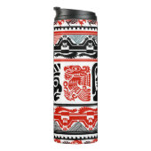 継ぎ目のない部族の民族パターン5 タンブラー (回転右)