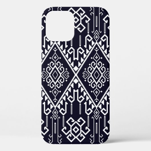 継ぎ目のない部族の民族パターン Case-Mate iPhoneケース (裏面)