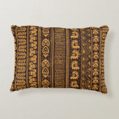 継ぎ目のない部族民族 アクセントクッション (裏面)