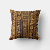 継ぎ目のない部族民族 クッション (裏面)