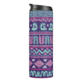 継ぎ目のない部族民族 タンブラー (回転右)