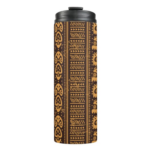 継ぎ目のない部族民族 タンブラー (正面)