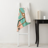 継ぎ目のない2違う色の模様。アブスタ シェルパブランケット (インサイチュ)