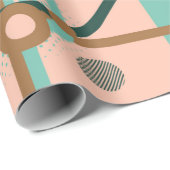 継ぎ目のない2違う色の模様。アブスタ ラッピングペーパー (ロールコーナー)