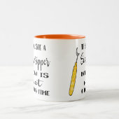 継ぎ目のリッパー--ないよい時間のマグ ツートーンマグカップ (中央)