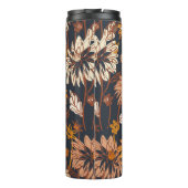 継ぎ目の無いはっきりした紫花菊図 タンブラー (裏面)