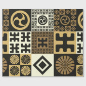 継ぎ目の無いスタイルの模様  ラッピングペーパー (フラット)