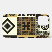 継ぎ目の無いスタイルの模様 Case-Mate iPhoneケース (裏面 (横))