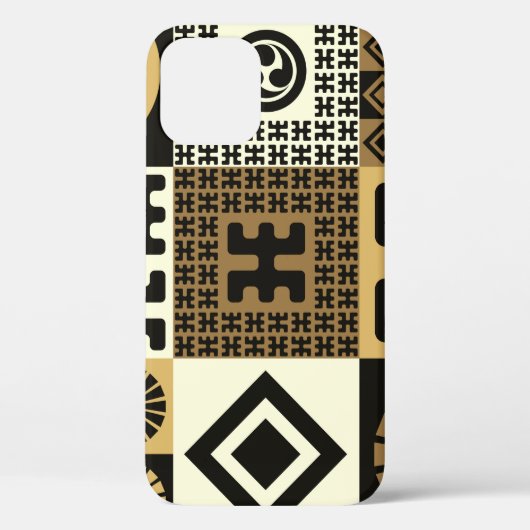 継ぎ目の無いスタイルの模様 Case-Mate iPhoneケース (裏面)