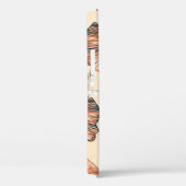 継ぎ目の無い模様の実を入れたイチョウ。水彩フル Case-Mate iPhoneケース (裏面 / 右)