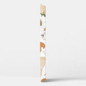 継ぎ目の無い食用キノコ。リノカットの古いスティ Case-Mate iPhoneケース (裏面 / 左)