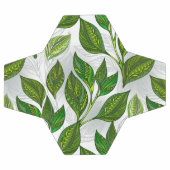 継ぎ目無し(緑茶葉) サッカーボール (フラット)