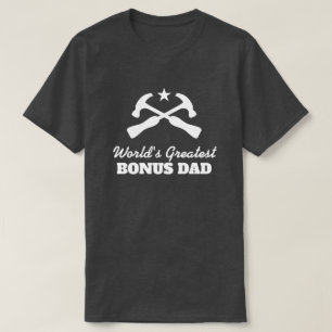 継父の世界最大のパパTシャツ Tシャツ