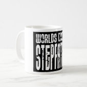 継父の誕生日の世界の最もクールな継父 コーヒーマグカップ (正面左)