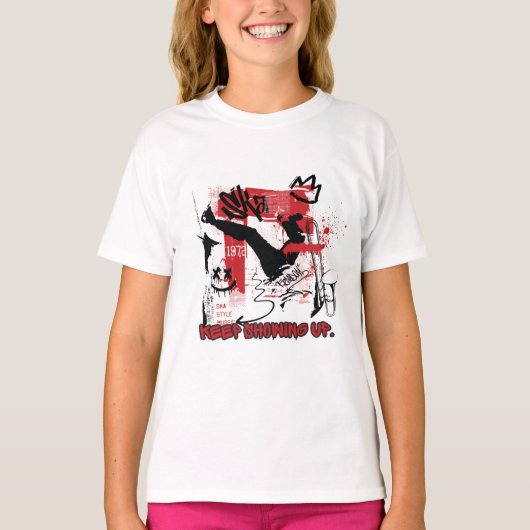 継続は力なり Tシャツ (正面)
