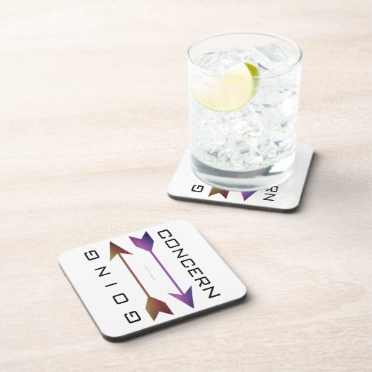 「継続企業」 コースター (右側)