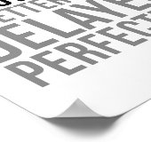 継続的改善は遅れより良い ポスター (角)