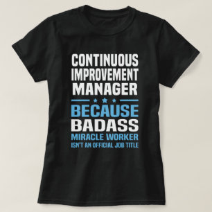 継続的改善マネージャ Tシャツ
