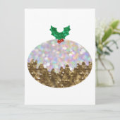続きのクリスマスのプディング シーズンカード (スタンド正面)