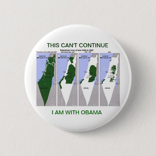 続くことができません 缶バッジ (正面)