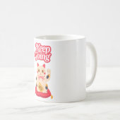 続けよう コーヒーマグカップ (正面右)
