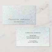 続投エレガント写真 名刺 (正面/裏面)