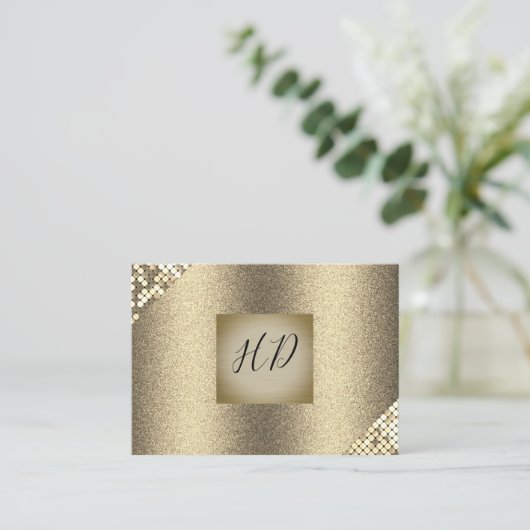 続編とグリッター/エグゼクティブ金ゴールド(エグゼクティブ) 名刺 (スタンド正面)