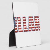 続編ヒラリー フォトプラーク (側面)