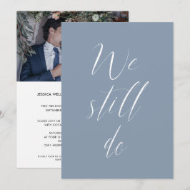 続編 ウェディング ダスティーブルー 私たちはまだ結婚する フォト 招待状