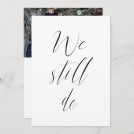 続編 結婚式の披露宴 私たちはいまだに写真を撮る 招待状