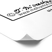 続行する必要がある ポスター (角)