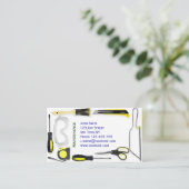 維持の名刺のテンプレート 名刺 (スタンド正面)