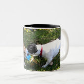 綱引き ツートーンマグカップ (正面右)