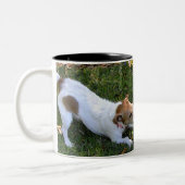 綱引き ツートーンマグカップ (左)