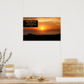 綱紀ポスタやる気を起こさせるープリント ポスター (キッチン)