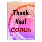 網および球はコーチ感謝していしています (正面)