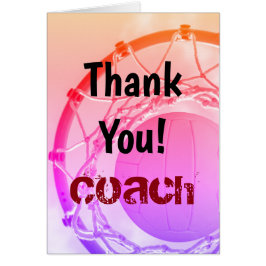 網および球はコーチ感謝していしています