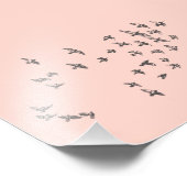 「網が私を巻き込まない」 +鳥(オレンジ淡い色の色の黒) フォトプリント            (角)