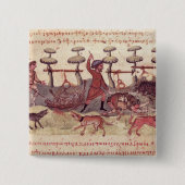 網と捜すこと 缶バッジ (正面)