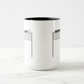 網のサーフ マグカップ (中央)