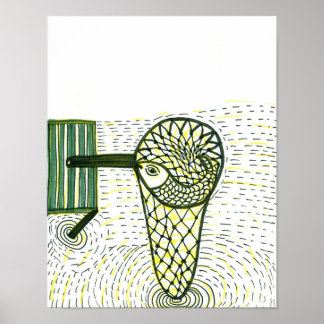 網の中の魚 ポスター