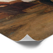 網を引く漁師たち ポスター (角)