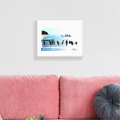 網を引く漁師 キャンバスプリント (インサイチュ (リビング))