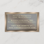 網パネルの名刺 名刺 (裏面)