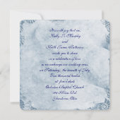 網付き青縁ど貝殻 招待状 (裏面)