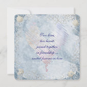 網付き青縁ど貝殻 招待状 (正面)