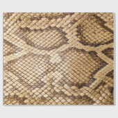 網目状ニシキヘビ，皮膚，ヘビ，網状体 ラッピングペーパー (フラット)